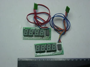 0.56 inch 4 Digit 7 Segment LED Clock Display and I2C driver SAA1064T on PCB - Picture 1 of 2