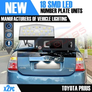 2x UNIDADES DE MATRÍCULA LED BLANCO 18 SMD Toyota Prius Matrix Venza - Imagen 1 de 7