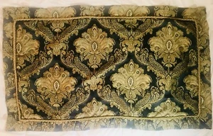 Blue & Gold Springmaid King Size Pillow Sham - Picture 1 of 5