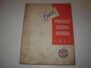 1955 Buick Product School Manual , supplement to 1954 - Picture 1 of 6