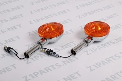 Par de señales de giro Yamaha TX750 TX650 TX500 XS1 XS2 #250 Foto 1 de 2