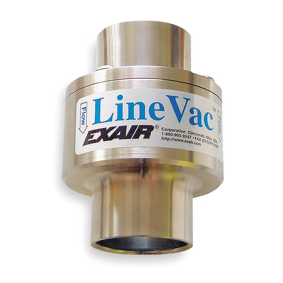 EXAIR 6084 Air Conveyor,Alum,2 In. Hose,45 scfm 4LCN9 - Image 1 of 1