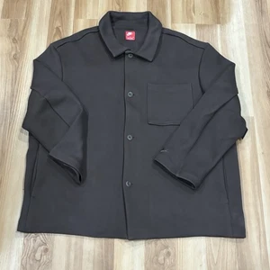 Size XL - Nike Tech Fleece Oversized Brown Jacket FZ7566-237 Mens - Picture 1 of 8