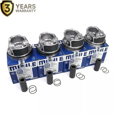 Genuine MAHLE Upgraded Piston Set 83mm For VW Golf Jetta CC  Bora 2.0T 06H107065 - Image 1 of 4