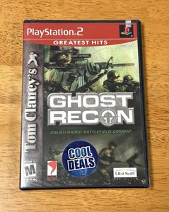 Tom Clancy's Ghost Recon ~2002 PlayStation 2~ Video Game Squad Combat NEW Sealed - Picture 1 of 8