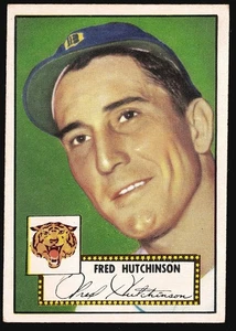 1952 Topps #126 Fred HUTCHINSON, EX - Detroit Tigers - 5 - Picture 1 of 2
