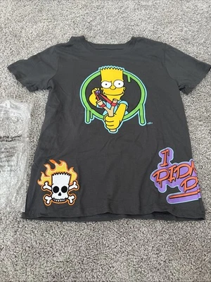 Camisa manga corta BART Simpson para niños talla 14/16 nueva en embalaje nueva con etiquetas Foto 1 de 2