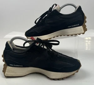 New Balance 327 Black Castlerock Shoes Trainers Mens Size Uk 7 Used Condition - Picture 1 of 13