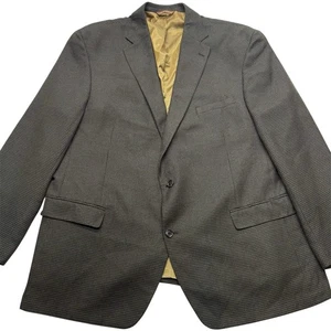 Oak Hill Mens 2XLT 50/52L Houndstooth Sports Coat Blazer Old Money Preppy - Picture 1 of 18