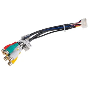 12Pin AV RCA Wire Harness Fit For Pioneer AVH241EX DMH130BT DMH240EX DMH340EX WD - Picture 1 of 5