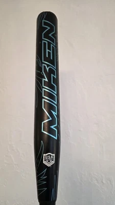 ​🔥 ¡RARO! Bate de softbol lanzamiento lento Miken HB12 ICY Maxload EE. UU./ASA 081/400 26 OZ Foto 1 de 4