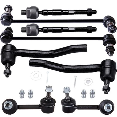 8x Kit de extremo de barra estabilizadora delantera trasera interior exterior Nissan Altima 2007-2013 Foto 1 de 4