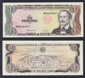 Banconota Republica Dominicana 1 peso oro 1988 P.-126c FDS/UNC - Imagen 1 de 1