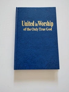 Watchtower United in Worship of the Only True God First Edition Society Jehovah  - Picture 1 of 1