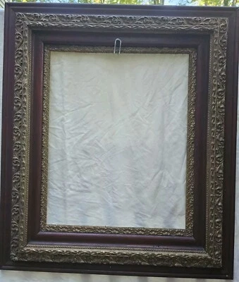 Antique  Gilt Gesso Frame  Viewing Size 15.5X19.5 inches - Image 1 of 4