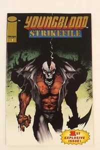 IMAGE COMICS YOUNGBLOOD STRIKEFILE ISSUE No.1 APRIL 1993 (GN724) - Picture 1 of 2