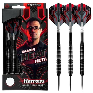 Damon Heta 90% Tungsten Steel Tip Darts by Harrows - Choose 21g 23g or 25g - Picture 1 of 6