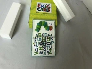 The World of Eric Carle Very Hungry Caterpillar Wall Plaque Alphabet Roman 10693 - Picture 1 of 7