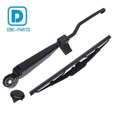 Black Rear Window Wiper Arm & Blade Durable Kit for Jeep Grand Cherokee - Image 1 of 4
