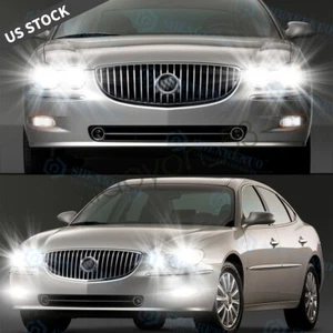 Kit combinado de bombillas antiniebla altas bajas para Buick LaCrosse 2005-2013 6x - Imagen 1 de 10