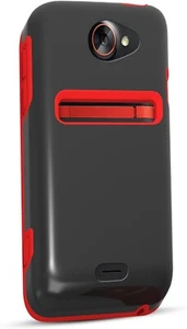 Technocel Protective Case for HTC Evo 4G LTE, Red/Black - Picture 1 of 7