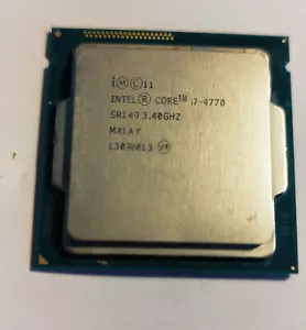 Intel Core I7-4770 CPU Processor 3.40 GHz - Picture 1 of 2