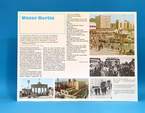 Póster cartel de la RDA | 30 años DSF | Nuestro Berlín 40 x 29 cm de 1978 - Imagen 1 de 1