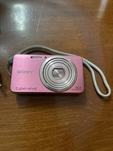 SONY Cyber-shot DSC-W630 con batteria e caricabatterie rosa pink - Foto 1 di 14