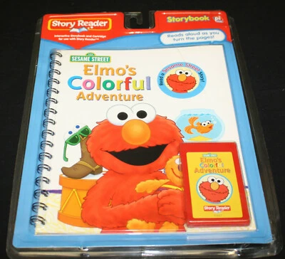 NEW Story Reader Sesame Street Elmo's Colorful Adventure Interactive Storybook - Image 1 of 2