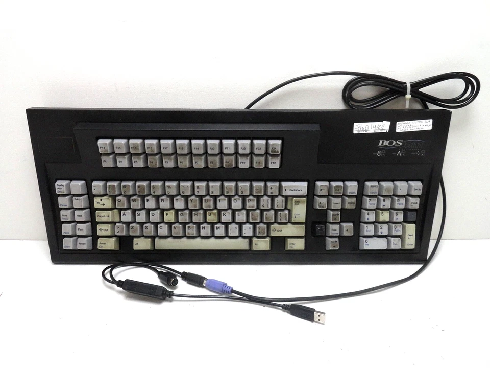 Unicomp BOS Com Model M Black Wired Vintage Keyboard | READ - Image 1 of 4
