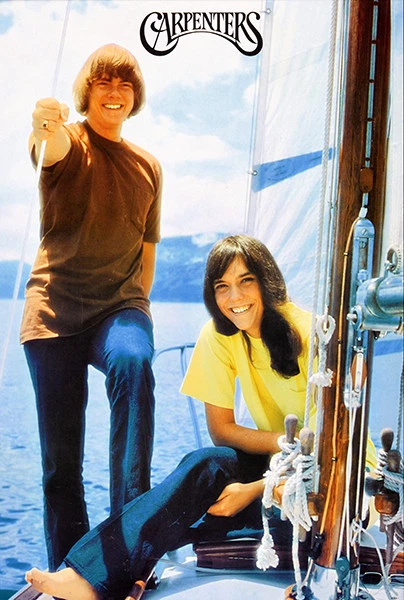 Póster promocional de The Carpenters - 1971 - banda Foto 1 de 1
