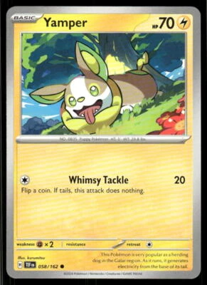 SV05: Temporal Forces #058/162 Yamper - Image 1 of 2