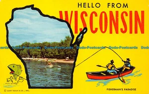 R082719 Hello from Wisconsin. Fishermans Paradise - Picture 1 of 2