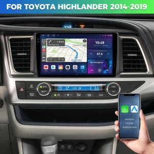 CarPlay For 2014-2019 Toyota Highlander Android 15 Car Radio Stereo 2+32GB GPS - Imagen 1 de 19