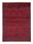 Traditional Hand-knotted Vintage Tribal Carpet 5'9" x 7'8" Bordered Wool Rug