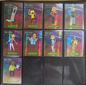 Cryptozoic Rick and Morty Season 1 CB1-CB9 9 Card Chase Insert Character Set NM - Picture 1 of 2