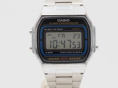 Vintage Casio 593 A164w Cronógrafo - Imagen 1 de 4