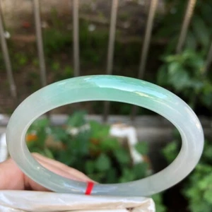 Real Natural high Ice Myanmar Jade jadeite bracelets bangle 56MM - Picture 1 of 10