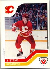 1983-84 Vachon Food Flames #9 Steve Konroyd V51262