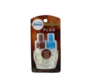 Febreze Plug Scented Oil Refill 1 Count - Wood Amber - Picture 1 of 3