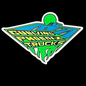 Vintage 1980’s Gullwing Phoenix Trucks Skateboard Sticker Not A Reissue OG - Picture 1 of 2