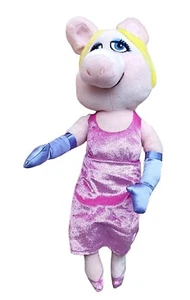 The Muppets MISS PIGGY 18" Plush Soft Toy Disney Whitehouse Leisure Jim Henson - Picture 1 of 7