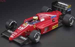 GP Replicas Ferrari F1-86B 1986 #27 Michele Alboreto Austrian GP mit Fahrer 1:18 - Bild 1 von 1