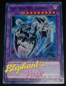 Yugioh - Caos Neos Eroe Elementale COMUNE - BLC1-IT140 1° Edizione - Foto 1 di 1