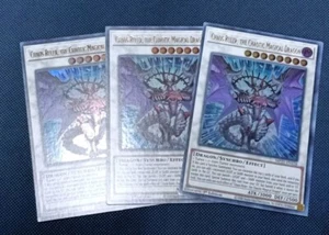yugioh chaos ruler, the chaotic magical dragon 3x ultra rare mp21-en128 MP21 - Picture 1 of 1