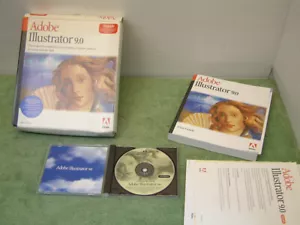 Vintage Software Adobe Illustrator 9.0 Upgrade for Apple Mac Macintosh - Picture 1 of 4