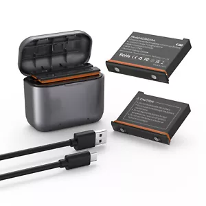 For Insta360 X3 Battery Fast Charging Base USB Type-C Charging Box Case Charger - Picture 1 of 19