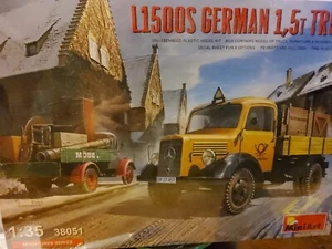 Camión 1/35 MERCEDES BENZ L1500S, MINIART KIT DE PLÁSTICO DE ALTO DETALLE - Imagen 1 de 1