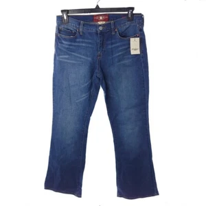 Lucky Brand Sofia Boot Ankle Blue Jeans Womens 12 - Picture 1 of 13