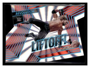 AJ STYLES 2022 PANINI REVOLUTION SUNBURST LIFTOFF /99 WWE - Picture 1 of 2